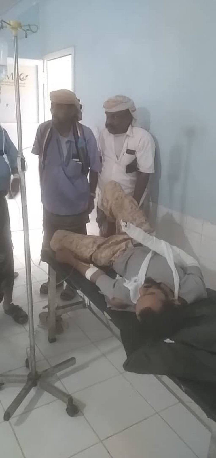 حادث مروري مؤسف يُصيب عددًا من أفراد القوات الحكومية الجنوبية في أحور