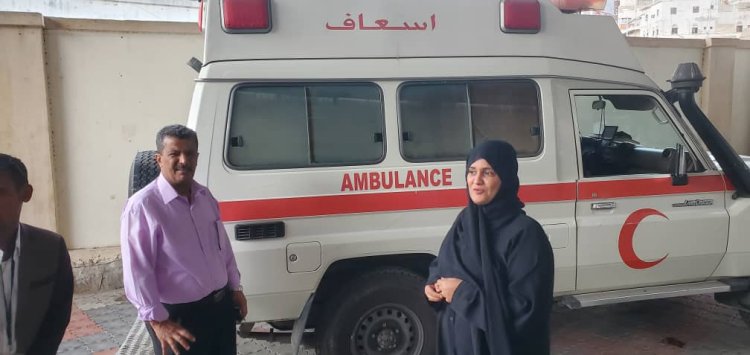 مكتب الصحة في التواهي يشكر الصليب الأحمر على دعم إسعاف الطوارئ التوليدية بالمديرية