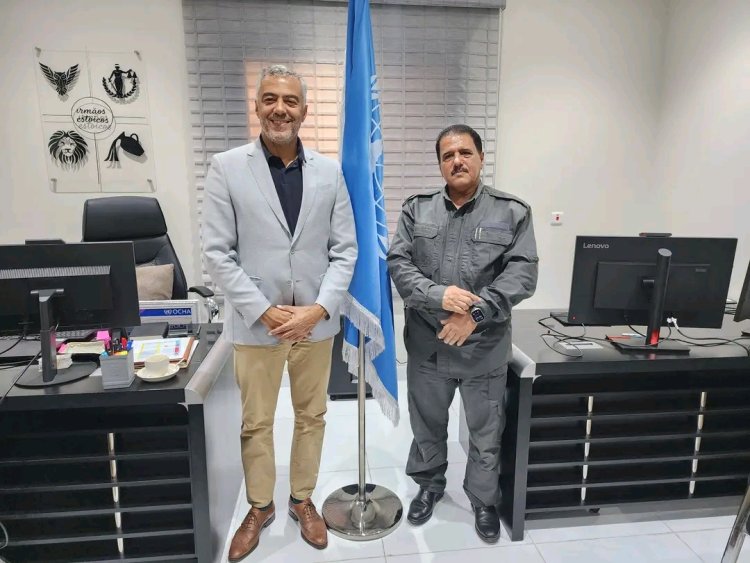 نائب مدير أمن العاصمة عدن يلتقي كبير مستشاري الأمن والسلامة للأمم المتحدة