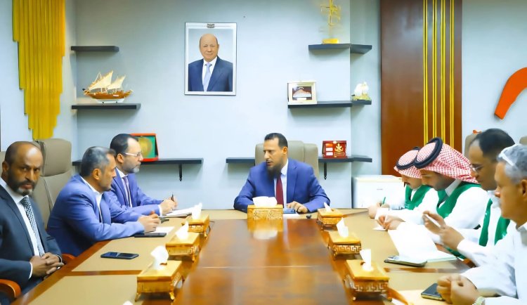 محافظ العاصمة عدن يبحث مع البرنامج السعودي لدعم وإعمار مجالات التعاون ودعم المشاريع التنموية والخدمية