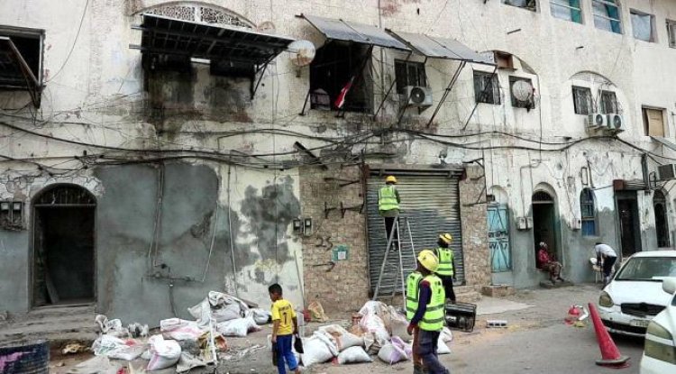 انطلاق حملة شاملة لترميم المنازل التاريخية بمدينة كريتر