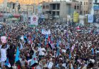الآلاف من أبناء وادي حضرموت يحتشدون في مسيرة “الثبات والصمود” بسيئون ويجددون التفويض الشعبي للمجلس الانتقالي(بيان)