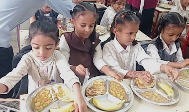 ​تدشين مشروع الوجبات المدرسية المطهية بمدرستي القمندان بلحج.