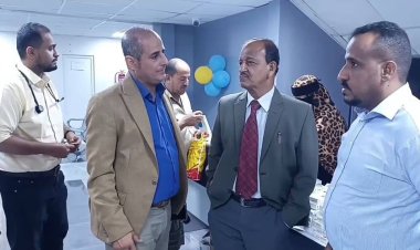 الصحة تختتم المخيم الطبي المجاني للأمراض الباطني في مستشفى الجزيرة بالمنصورة بعدن