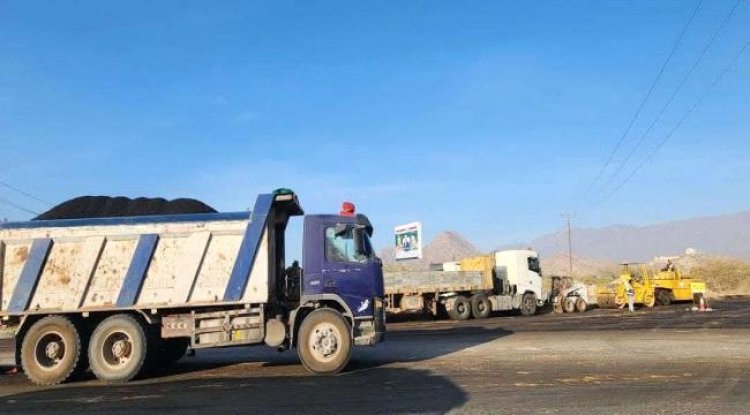 بدء تنفيذ مشروع سفلتة شوارع مدينة لودر