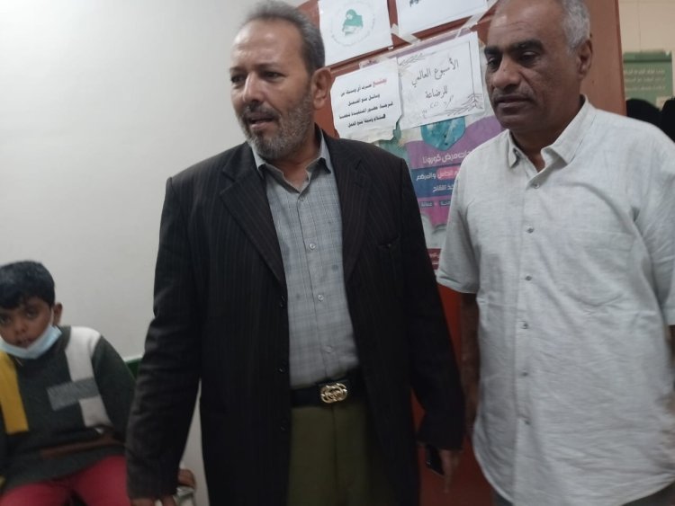 تدشين المخيم الطبي لإستئصال اللوزتين ولحميات البلعوم الانفي بمستشفى زنجبار العام م/ابين