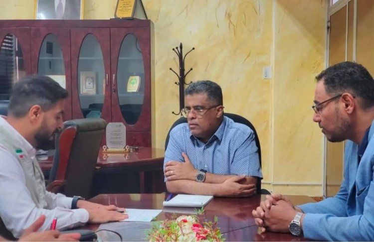 وكيل أول محافظة عدن يبحث مع جمعية العون المباشر الكويتية التعاون المشترك لتعزيز مصادر إنتاج المياه