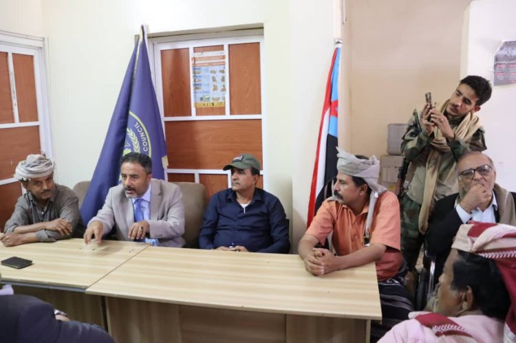 رئيس تنفيذية انتقالي أبين يلتقي رؤساء اللجان المحلية بزنجبار لمناقشة ترتيبات الحشد المليوني السبت القادم