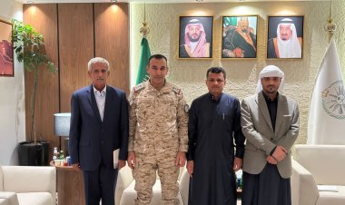 رئيس العمليات المشتركة بالتحالف العربي يتلقي قيادات جنوبية بارزة