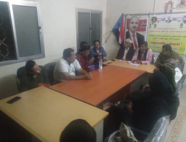 أمسية رمضانية لأعضاء المستشارين والجمعية مديريات دلتا أبين زنجبار وخنفر