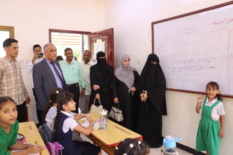 انطلاقة فاعلة للعملية التعليمية في عدن… وزيارة ميدانية تعكس جدية الانضباط بعد إجازة رمضان والعيد