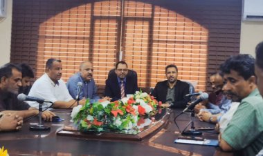 محافظ لحج الحالمي يستقبل وزير الكهرباء م. الكاف ويضعه امام معاناة كهرباء المحافظة