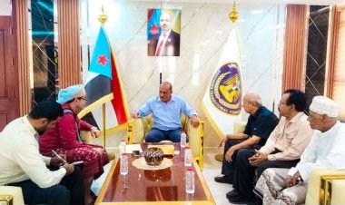 هرهرة يلتقي الشيخ صالح اليزيدي ويؤكد على دور الوساطات المجتمعية والقبلية في احتواء النزاعات وترسيخ الاستقرار في الجنوب