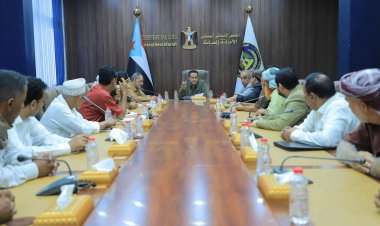 الحالمي يلتقي اتحاد قبائل الجنوب العربي