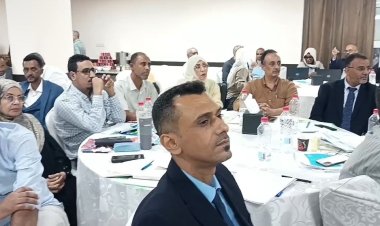 الشعبي وعّشيش يشاركان في ورشة عمل الخطة الاستراتيجية المؤقتة لبرنامج الأغذية العالمي في عدن(2027__2029)