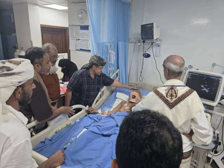 الحالمي يطمئن على الحالة الصحية لرئيس انتقالي مودية عقب تعرضه لمحاولة اغتيال إرهابية آثمة