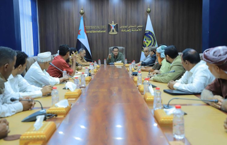 الحالمي يلتقي اتحاد قبائل الجنوب العربي