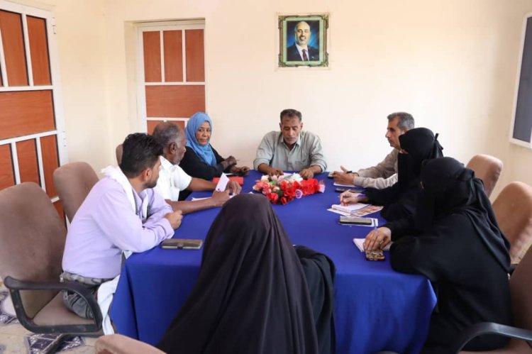 اللجنة التحضيرية للحشد الجماهيري بمحافظة أبين تناقش ترتيبات المشاركة في مليونية 4 مايو بالعاصمة عدن