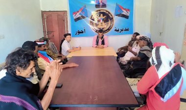 انتقالي أحور يستكمل التحضيرات للحشد الجماهيري بالمديرية
