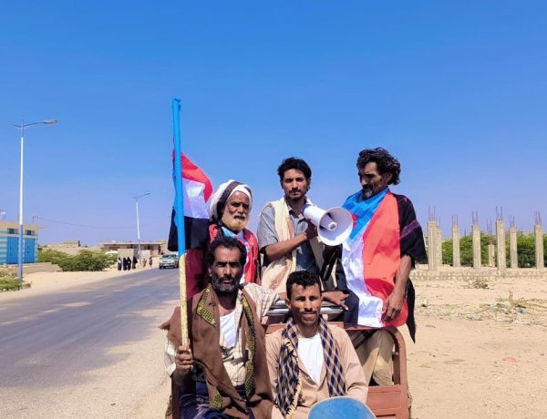 انتقالي أحور يدشن الحملة الاعلامية لمليونية 4 مايو