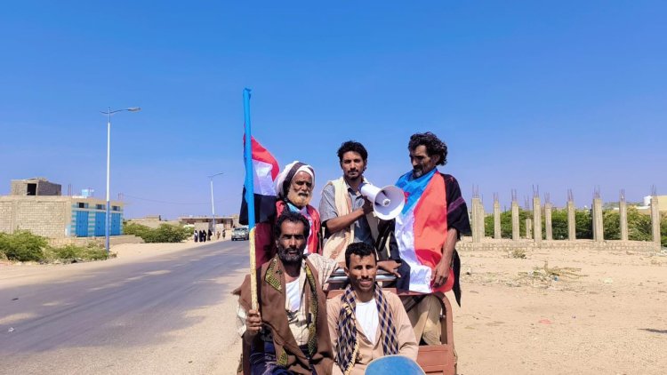 انتقالي أحور يدشن الحملة الاعلامية لمليونية 4 مايو