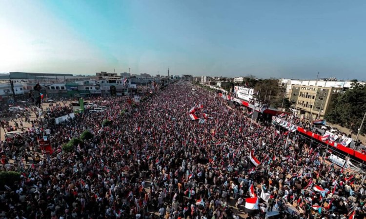 تأكيدا على مبدأ التفويض .. العاصمة عدن تشهد فعالية مليونية بمناسبة الذكرى الـ9 للتفويض الشعبي للرئيس الزُبيدي