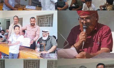 ​برعاية رجل الخير عارف السيد.. مدرسة الشهيد محمد عبد بـ سرار يافع تحتفي باختتام العام الدراسي وتكرم أوائل الطلاب والداعمين
