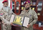 قيادة اللواء الثالث دعم وإسناد تكرم العميد منير سالم بدرع "الوفاء"