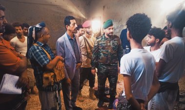 في إطار تعزيز سيادة القانون.. العميد طلال الكلدي ووكيل نيابة جعار يتفقدان سجن 7 أكتوبر ويوجهان بسرعة استكمال إجراءات النزلاء