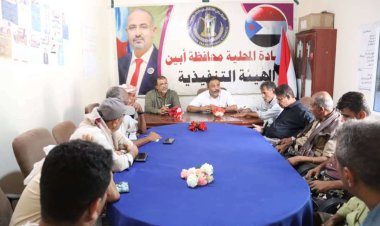 انتقالي أبين يناقش الترتيبات النهائية للمشاركة في مليونية التصعيد ضد الوصاية والاحتلال