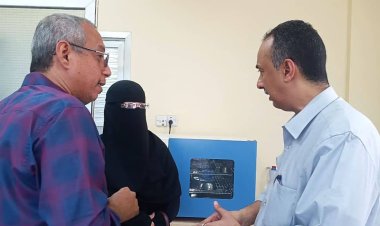 مدير صحة عدن يتفقد عدد من المرافق الصحية في مديرية الشيخ عثمان