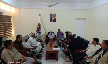 القائم بأعمال رئيس مجلس المستشارين يلتقي قيادة الاتحاد العام لقبائل الجنوب العربي وأعضاء اللجنة التحضيرية للداعي القبلي الجنوبي