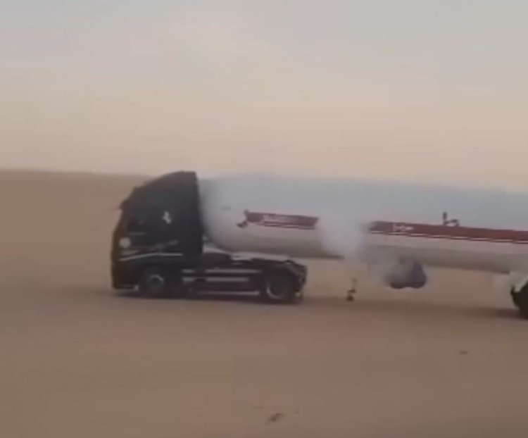 مقطورات الغاز تحت النار في مأرب.. تقطعات قبلية تضرب شريان الجنوب وتفاقم أزمته