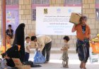 تدشين مشروع إغاثي يستهدف مئات الأسر النازحة في محافظة لحج