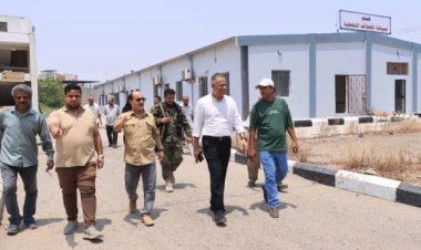 عدن..تحركات ميدانية للجاوي لدعم المعهد الوطني بدارسعد