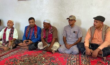 التميمي يزور مقدم حافة الحوطة بسيئون ويشيد بالفعاليات التراثية والاجتماعية