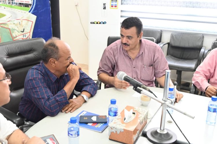 الحيد والداؤودي يضعان آلية عمل مشتركة لحماية أراضي المنطقة الحرة ودعم الاستثمار