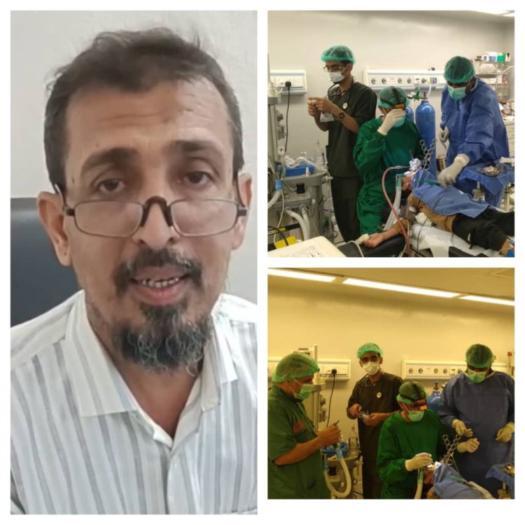 مستشفى رُصد الريفي.. استشاري الأنف والأذن والحنجرة يباشر عمله ويجري عدة عمليات جراحية