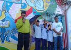 انتقالي خنفر يواصل حملة رفع علم دولة الجنوب وترديد النشيد الوطني في مدارس الأوائل الاهلية