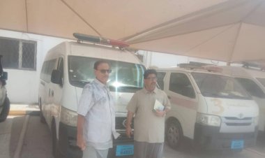 بتوجيه الشعبي و اليزيدي.. مدير صحة المنصورة يبحث مع مدير مركز الطوارئ والاسعاف بعدن لتأهب وأستعداد المركز