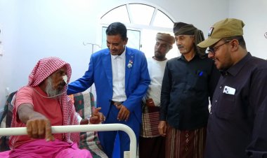 التميمي يزور عددًا من المناضلين بمدينة سيئون للاطمئنان على أحوالهم الصحية