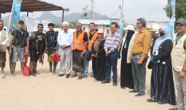 الهيئة العامة لحماية البيئة تنفذ حملة لتنظيف ساحل كود النمر بمشاركة منظمات المجتمع المدني